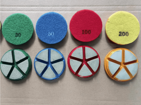 Ceramic bond polishing pads-DRY-QTY of 9