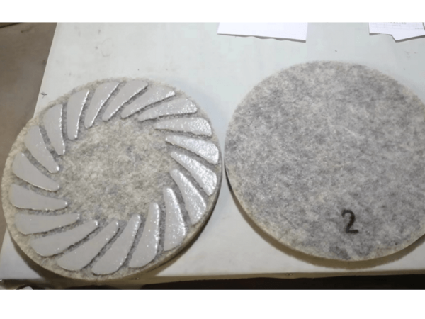 17inch 5 steps animal hair polishing pads Dry polishing concrete and terrazzo - Image 3