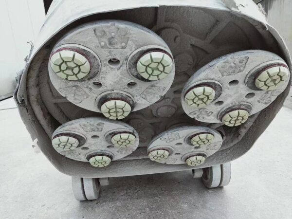 ４-step floor polishing pads Dry&Wet use polishing Hard concrete and mid hard concrete - Image 2
