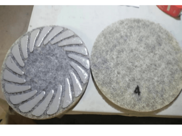 17inch 5 steps animal hair polishing pads Dry polishing concrete and terrazzo - Image 5