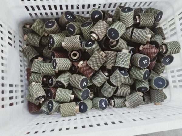 50mm Drum polishing pads 2inch arc polishing pads wet&dry use for polishing marble granite Quartz - Image 2
