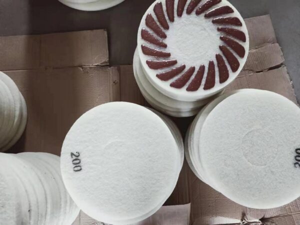 230mm fiber polishing pads Dry use for polishing terrazzo and concrete floor - Image 3