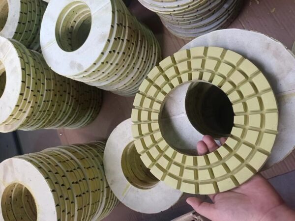 230mm waffel pads for polishing granite DRY&WET Use For walk -behind grinding machine - Image 3