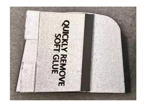 Lavina quickly remove soft glue