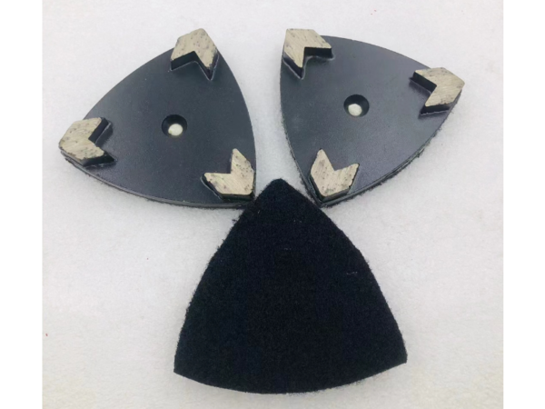 Triangle metal diamonds